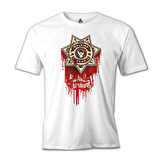 The Walking Dead - Sheriff Beyaz Erkek Tshirt