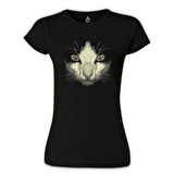 Kedi Siyah Bayan Tshirt