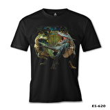 Jurassic World II Siyah Erkek Tshirt