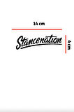 Stancenation Oto özel yeni sticker 14*4 Cm MİXGİFTZ