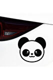 Sevimli Panda Oto özel yeni sticker 3 Parça MİXGİFTZ