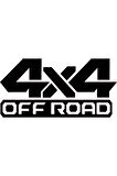 Off Road 4 X 4 Sticker 20 X 10 Cm MİXGİFTZ