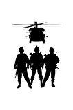 Askerler Ve Helikopter Sticker 10 X 14 Cm MİXGİFTZ