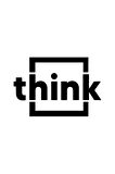 Think Sticker 10 X 7 Cm MİXGİFTZ