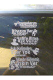 Eskiler Kuşağı Arka Cam Yazısı özel yeni sticker 40*20 Cm MİXGİFTZ