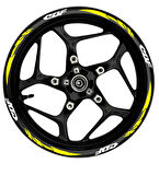 mixgiftzCbf Beyaz yazılı  sarı pençe şeritli