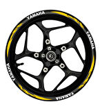 mixgiftzYamaha Beyaz yazılı  turuncu reflektif pençe şeritli