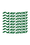 mixgiftzBajaj Pulsar NS200 Jant İçi Sticker Etiket Modeli