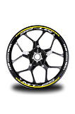 mixgiftzSarı Yamaha R1 Takım Jant Sticker Etiket