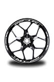 mixgiftzGri Yamaha MT25 Takım Jant Sticker Etiket