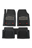 Seat Alhambra 1996 2010 Paspas Derin Havuzlu Krom Karbon