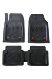 Seat Toledo 1 1991 1998 Paspas Derin Havuzlu 3boyut Lüks Siyah