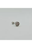 Cerrahi Çelik Tek Taş küpe Tragus Helix Kıkırdak Piercing
