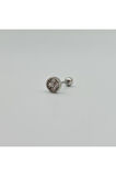 Cerrahi Çelik Tek Taş küpe Tragus Helix Kıkırdak Piercing