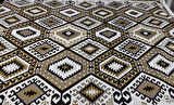 Etnik Bohem Tribal Halı Örtüsü, 6m2 Kalın, Çok Amaçlı