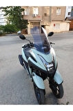 Yamaha Tricity 125 Siperlik Ön Cam 2014 2024 Model 60cm Açıkfüme Renkli 4mm