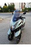 Yamaha Tricity 125 Siperlik Ön Cam 2014 2024 Model 60cm Açıkfüme Renkli 4mm
