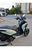 Yamaha Tricity 125 Siperlik Ön Cam 2014 2024 Model 60cm Açıkfüme Renkli 4mm