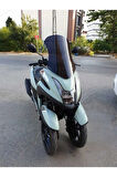 Yamaha Tricity 125 Siperlik Ön Cam 2014 2024 Model 60cm Siyah Renkli 4mm