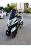 Yamaha Tricity 125 Siperlik Ön Cam 2014 2024 Model 60cm Siyah Renkli 4mm