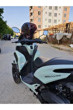 Yamaha Tricity 125 Siperlik Ön Cam 2014 2024 Model 60cm Siyah Renkli 4mm