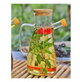 Borosilikat Cam 900 ml. Yağdanlık