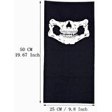 Motorcu Boyunluk Baf Buff Bandana 25x48 cm Model 7