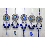 Metal Nazar Boncuğu Çan Model 9