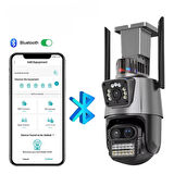 3 Lens Wi-Fi Güvenlik Kamerası