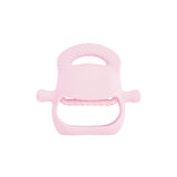Pembe Bebek Silikon Diş Kaşıyıcı