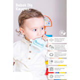 Mavi Bebek Silikon Diş Kaşıyıcı