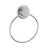 Arkası Yapışkanlı Yuvarlak Metal Havluluk Askısı Aparatı