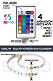 Şerit Led 5 Metre Kumandalı Rgb Şerit Işık Aydınlatma Parti Led