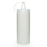 Şeffaf Kapaklı Sızdırmaz Yağlık Sosluk Şişesi Plastik Yağdanlık 400 ml. AP-9028