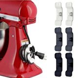 6'Lı Pratik Kablo Toparlayıcı Yapışkanlı Klips Mutfak Air Fryer Kettle Kahve Tost Makinesi