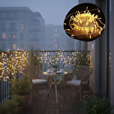 Günışığı Renk 5 Farklı Işık Modlu 10 Metre Eklemeli Dekor Boncuk Model Dekoratif Led