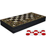 Klasik Sedef İşlemeli Tavla 2