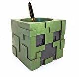 Polyester Minecraft Creeper Kalemlik 229