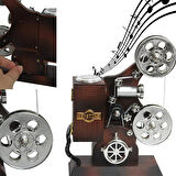 Film Makinesi Görünümlü Müzik Kutusu