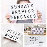 A4 Led Işıklı Yazı Panosu Lightbox