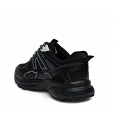 VOLİS SİYAH Memory Foam Taban Günlük Bağcıklı Erkek Sneaker Ayakkabı
