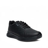 VOLİS SİYAH Memory Foam Taban Günlük Bağcıklı Erkek Sneaker Ayakkabı (36-45)