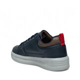 VOLİS LACİVERT  Memory Foam Taban Günlük Bağcıklı Erkek Sneaker Ayakkabı