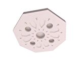Motifpiyer Tavan Spot Göbek TGS-74 Altıgen 56 CM