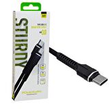 3A (TYPE USB C-C) Usb Kablosu PowerWay QC49