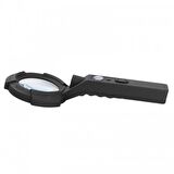 7 Led Aydınlatma Fener Pusula 4X Büyütme Okuma Büyüteç  Th-600557