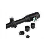 Spike 6-24x50 Aoe Tfek Dürbünü Çift Işık Kırmızı Yeşil Kaynaklı Zoomlu