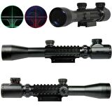 Spike 3-9x40 Zoomlu Keskin Nişancı Tfek Dürbünü  Kızaklı