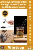 #Süzgeç Paslanmaz Çelik İnce Delikli Ergonomik Dayanıklı Pratik Kaliteli Bitki Çayı Demleme Süzgeci
