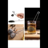 #Süzgeç Paslanmaz Çelik İnce Delikli Ergonomik Dayanıklı Pratik Kaliteli Bitki Çayı Demleme Süzgeci